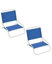 Rio Beach 2 x 2 x 2 ft Blue Sand Chair 2