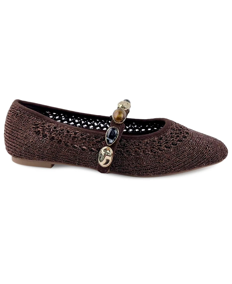 Kenneth Cole New York Women's Zeta Mary Jane Ballet Flats