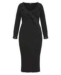 City Chic Women's Auralie Dress