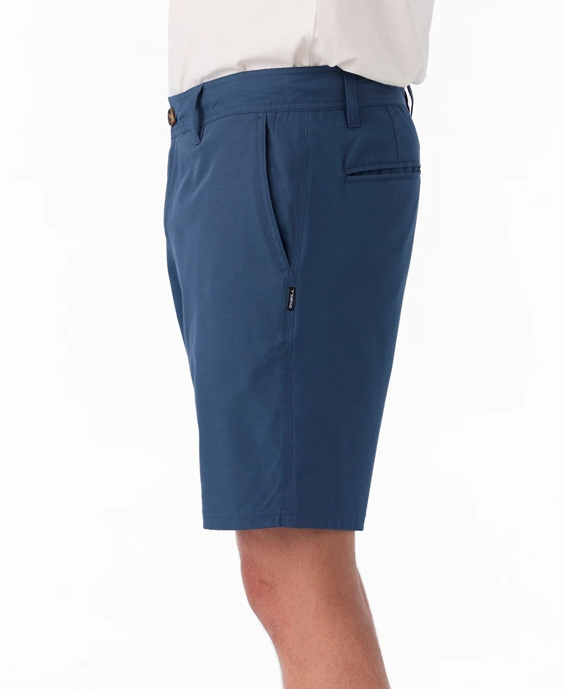 O'Neill Men's Fixed Waist Regular-Fit Hybrid Shorts