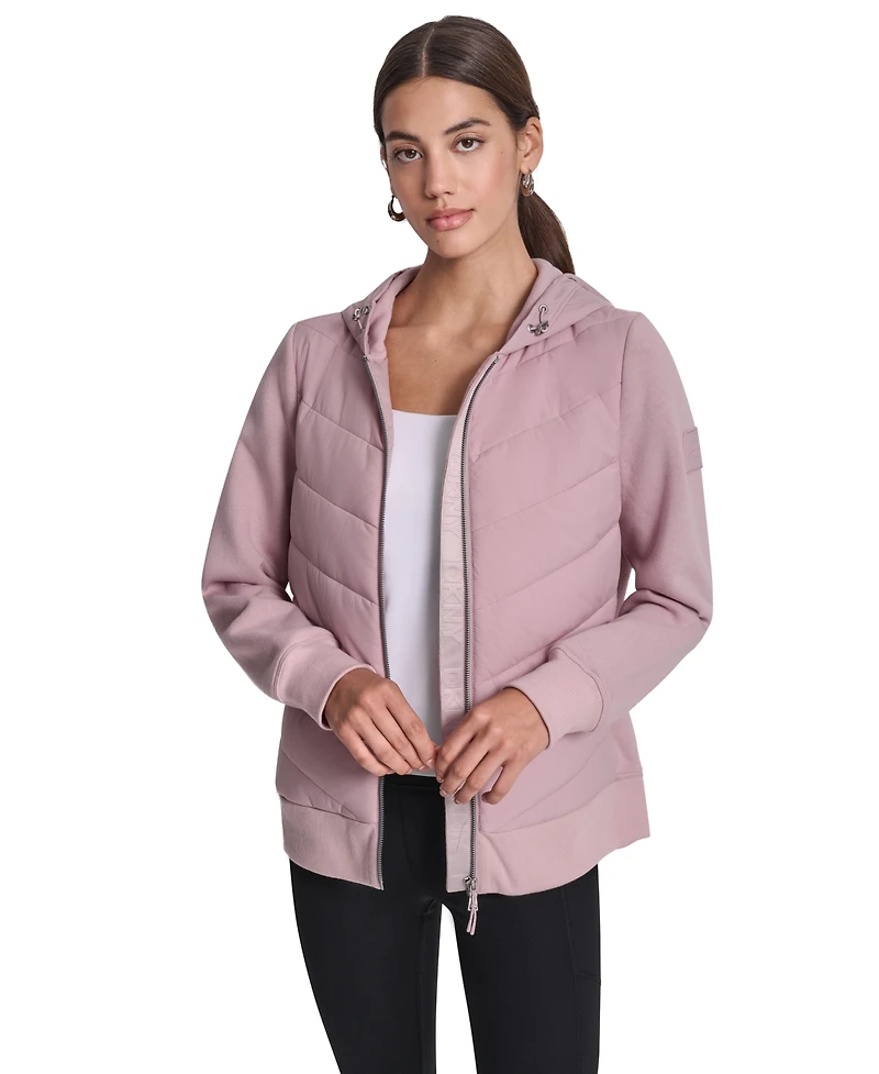 Dkny Sport Women's Lightweight Hybrid Jacket