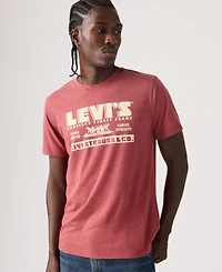 Levi's Men's Graphic Logo Detail Crewneck T-Shirt