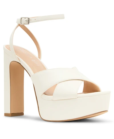 Madden Girl Women's Amber Round Toe Platform Dress Sandals
