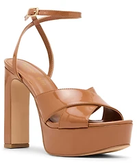 Madden Girl Women's Amber Round Toe Platform Dress Sandals
