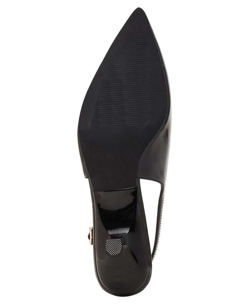 Madden Girl Women's Slingback Kitten-Heel Pumps