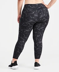 Id Ideology Plus Marina Ankle-Length Compression Leggings, Macy's Exclusive