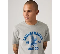 Levi's Men's Graphic Logo Detail Crewneck T-Shirt