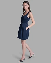 Bcbg Women's Scoop Neck Mini Dress