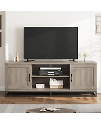 gaomon Farmhouse Tv Stand Entertainment Center, for Living Room & Bedroom