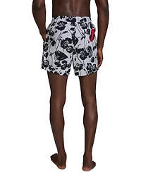 Karl Lagerfeld Paris Men's Printed Volley Shorts