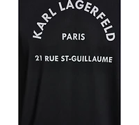 Karl Lagerfeld Paris Men's Short-Sleeve Arch Logo Rashguard