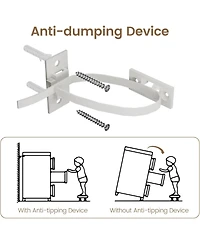 gaomon Farmhouse Tv Stands for 65 Inch Tv, Entertainment Center with Sliding Barn Doors, Television Large 4 Drawers & Bar Handles, Wood