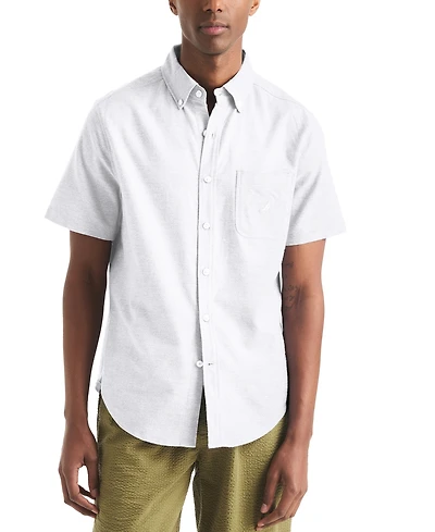 Nautica Men's Oxford Short-Sleeve Shirt