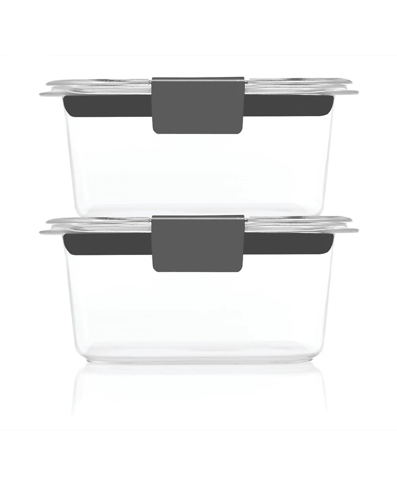 Rubbermaid Brilliance Food Storage Containers, 2-Pack