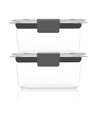 Rubbermaid Brilliance Food Storage Containers, 2-Pack