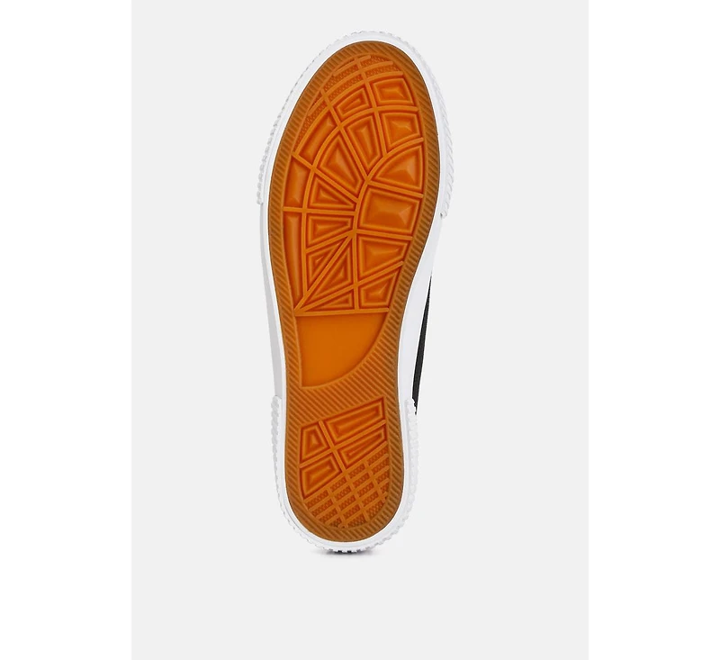London Rag Sway Chunky Sole Knitted Textile Sneakers