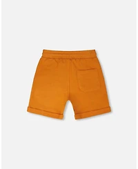 Deux par Deux Toddler Boys French Terry Shorts Orange - Toddler|Child