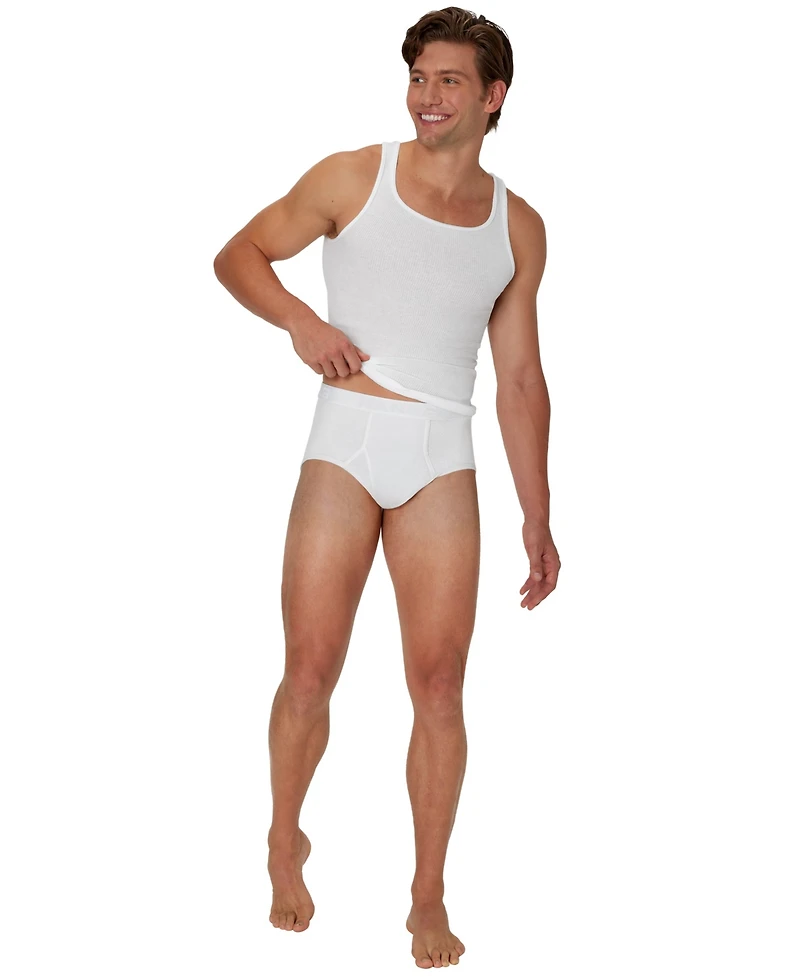 Hanes Men's Ultimate Cotton Briefs, 6-Pack