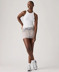 Levi's Women's Slim-Fit Superlow Mini Skirt
