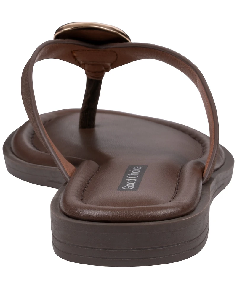 Gc Shoes Women's Lumi Hardware Flat Sandals