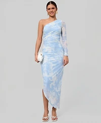 Rachel Rachel Roy Women's One Shoulder Maxi Dress