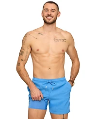 Chubbies Men's The Cascade Coolers Textured 5.5" Swim Trunks