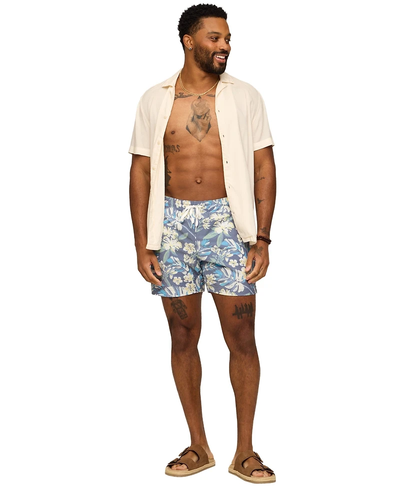 Chubbies Men's The Starry Night Stems Classic 5.5" Swim Trunks