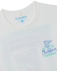 Chubbies Men's The Hook, Line, and Sinker Crewneck Graphic T-Shirt