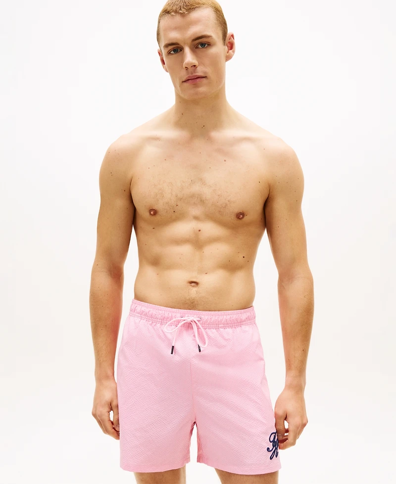 Tommy Hilfiger Medium Drawstring Tonal Ithica 5" Swim Trunks