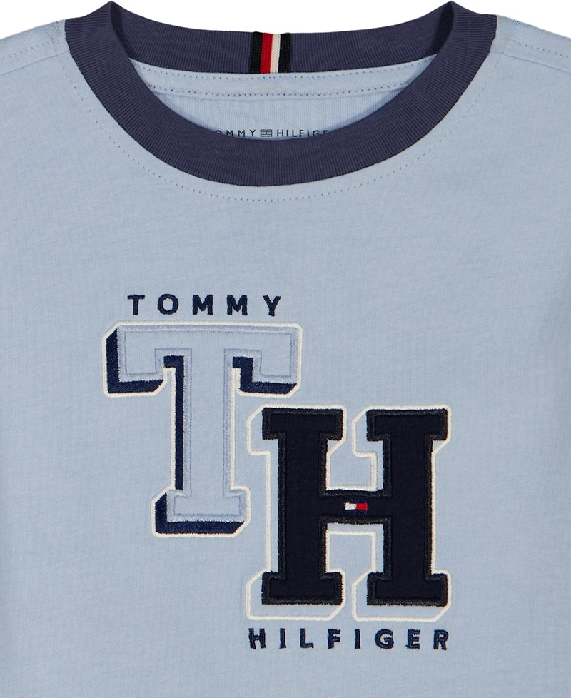 Tommy Hilfiger Boys' 2T-7 Short-Sleeve T-Shirt and Shorts, 2-Piece Set