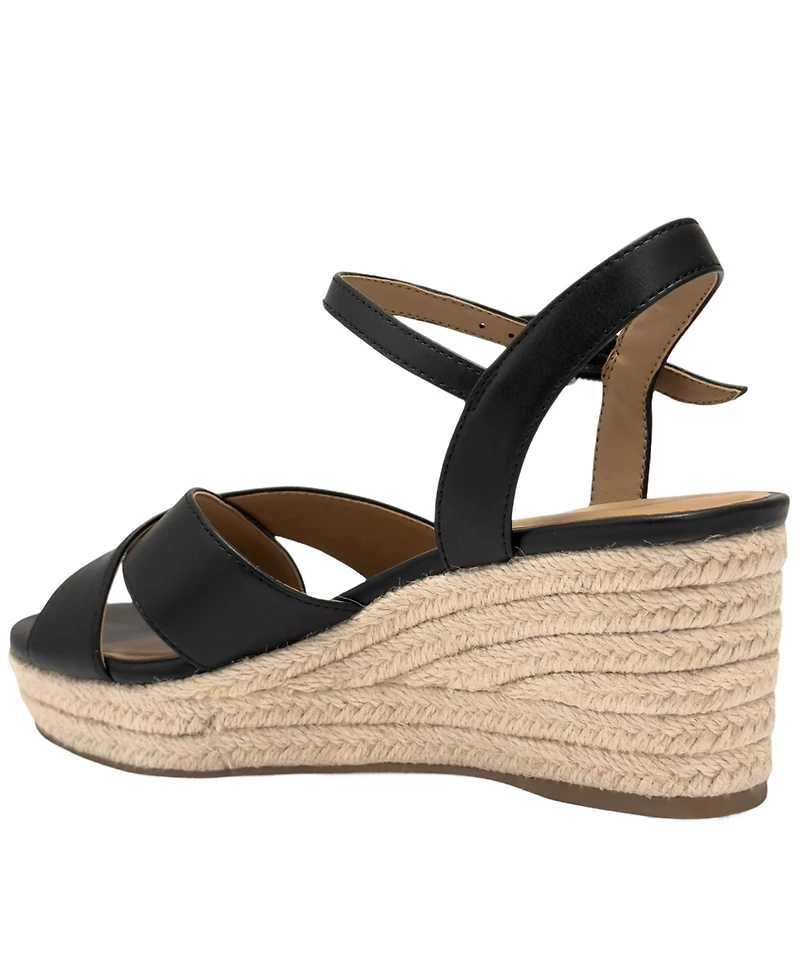 Aerosoles Women's Casarina Open Toe Wedge Sandals