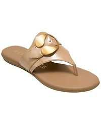 Aerosoles Women's Glam Slip-On Flat Sandals