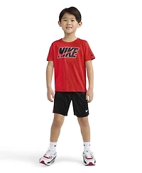 Nike Little Boys Dri-fit Dropset T-Shirt & Shorts Set