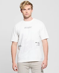 Guess Men's Kocha Crewneck Active T-Shirt