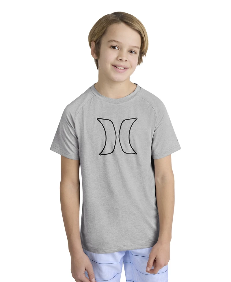 Hurley Boys' 8-18 Icon Logo Swim T-Shirt
