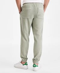 Sun + Stone Men's Linen Joggers, Exclusively at Macy's