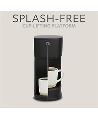 Willow Kitchen Compact Single Serve Coffee Maker - Compatible with K-Cup Pods Ground