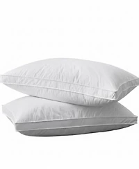 Unikome Down Around Design Cotton Gusseted 2 Pack Pillows