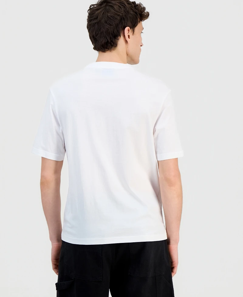 Hugo Boss Men's Cotton Logo Crewneck T-Shirt