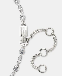 Givenchy Cubic Zirconia Layered Statement Necklace, 16" + 3" extender