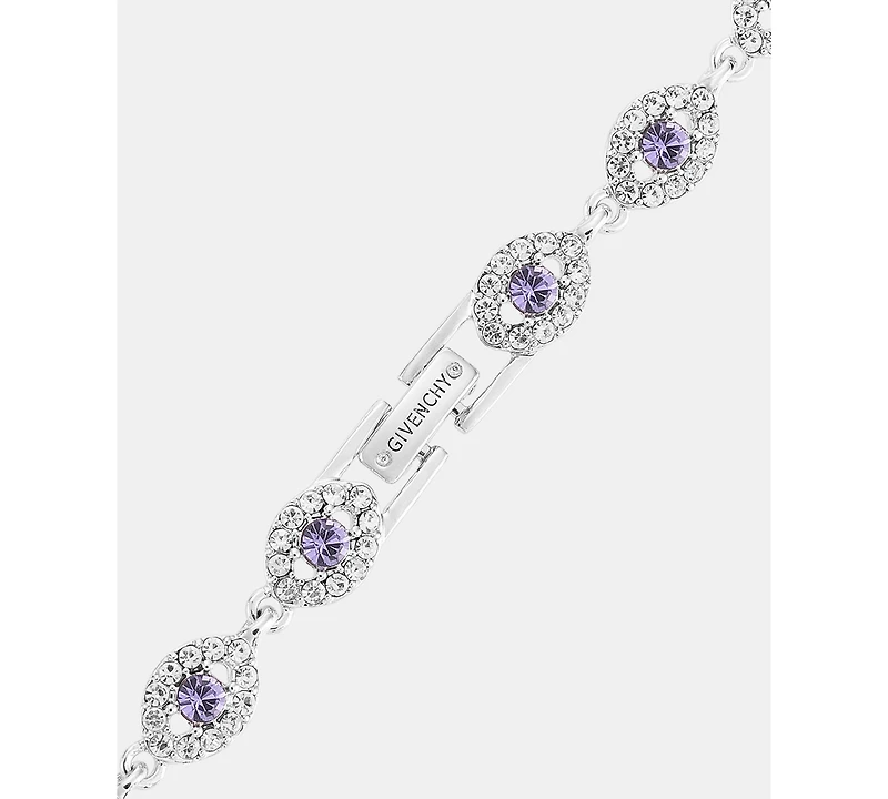 Givenchy 2-Pc. Set Stone & Crystal Link Bracelet Stud Earrings