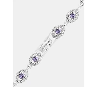 Givenchy 2-Pc. Set Stone & Crystal Link Bracelet Stud Earrings