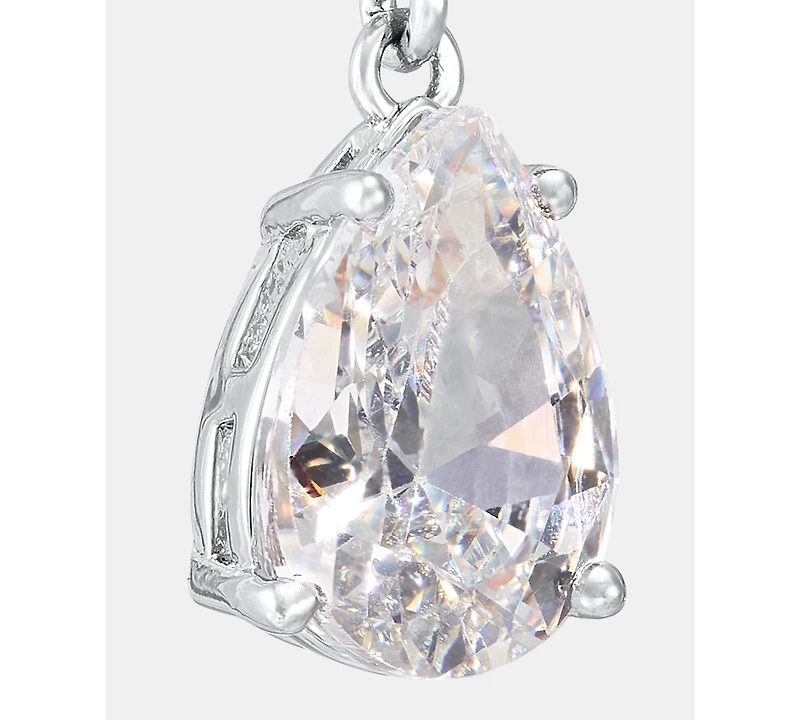 Givenchy Cubic Zirconia Cluster Drop Earrings