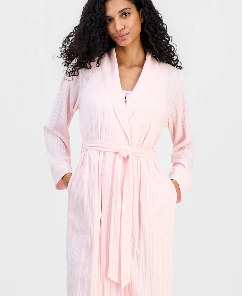 Charter Club Women's Pointelle Robe, Macy's Exclusive
