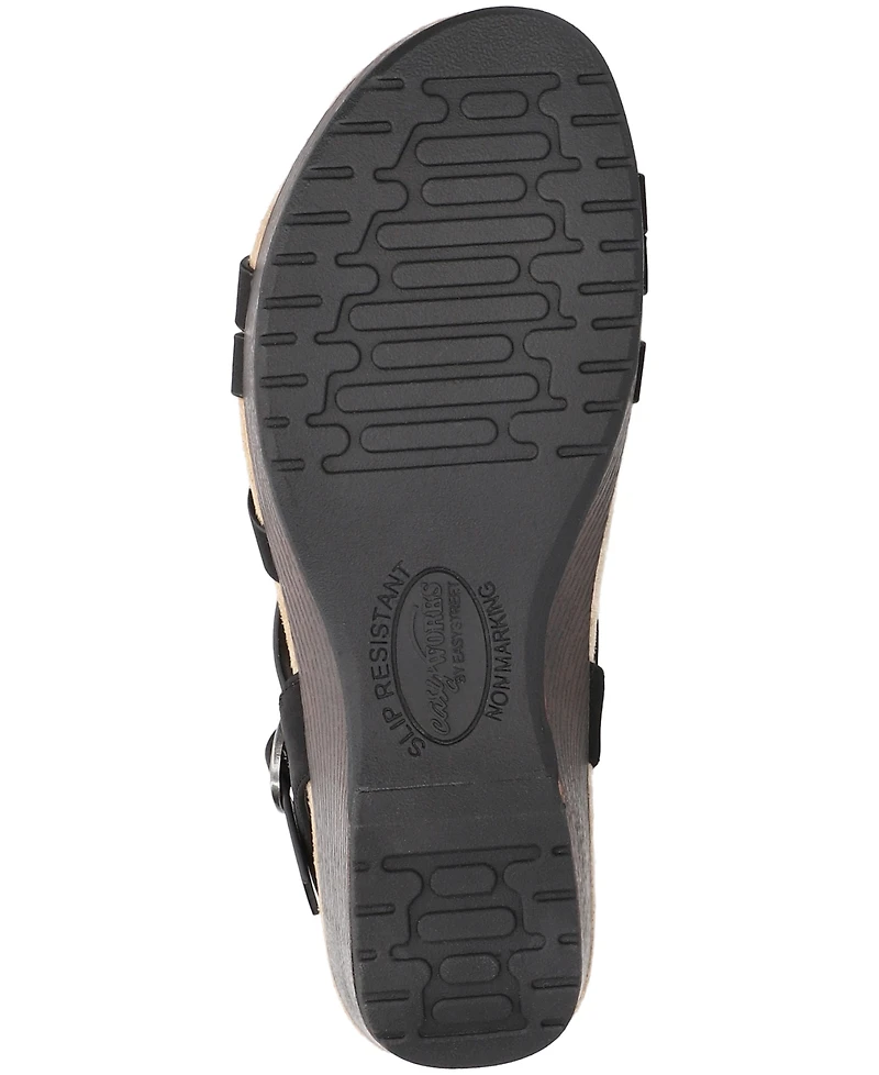 Easy Street Women's Monroe Open Toe Dress Sandals