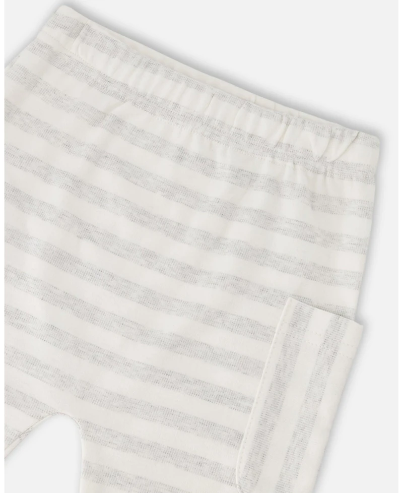 Deux par Baby Boys Soft Jersey Sweater and Pants Set