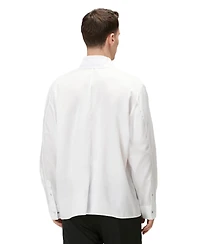 Pcfg Men's Pure Cotton Zip-Front Woven Shirt