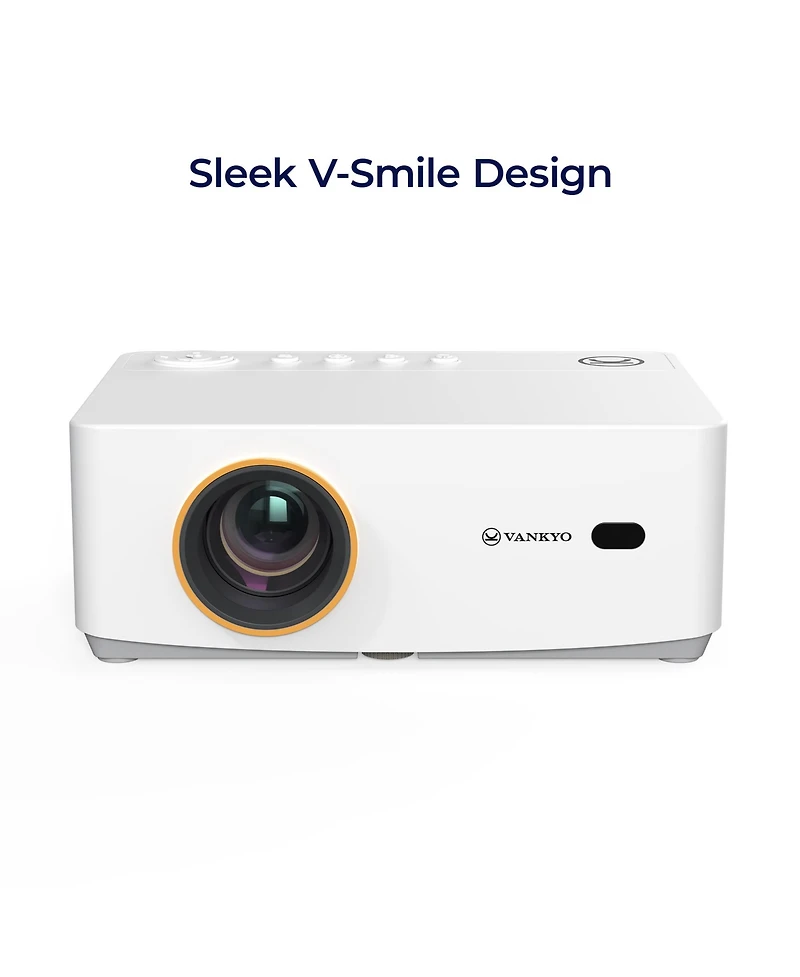 Vankyo Leisure 470W 720P Portable Projector with Wireless Connectivity: Adjustable Focus, Hdmi Connection, 20000 Hour Bulb Life