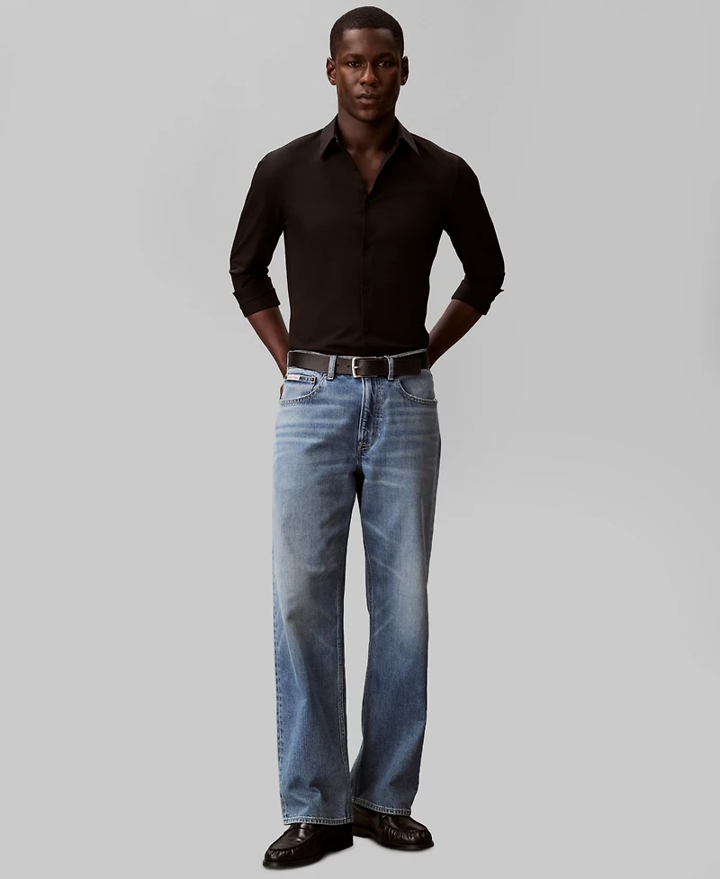 Calvin Klein Men's Tech Stretch Slim Button-Down Shirt