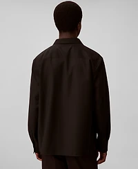 Calvin Klein Men's Travel Twill Regular-Fit Shirt